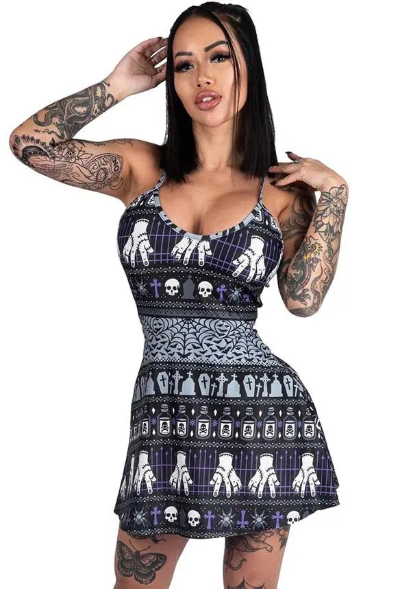 Addams Family | SKATER DRESS*