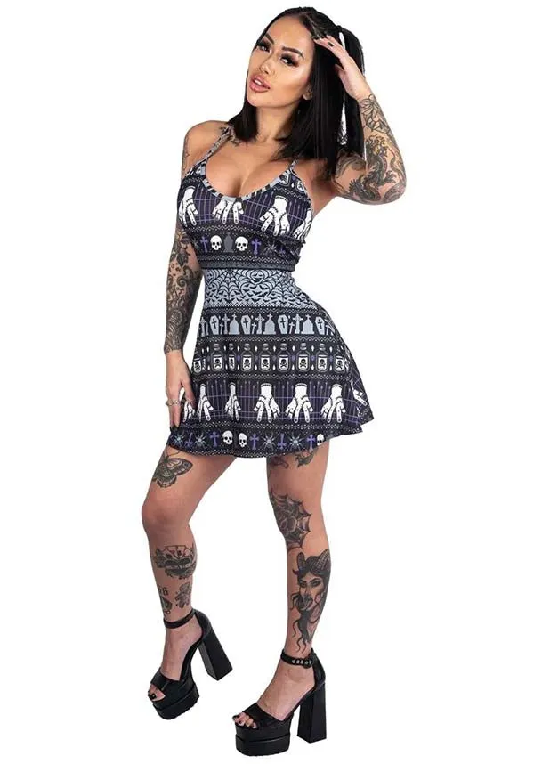 Addams Family | SKATER DRESS*