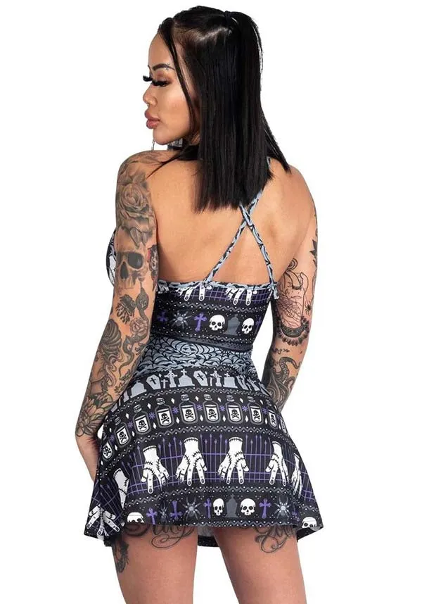 Addams Family | SKATER DRESS*