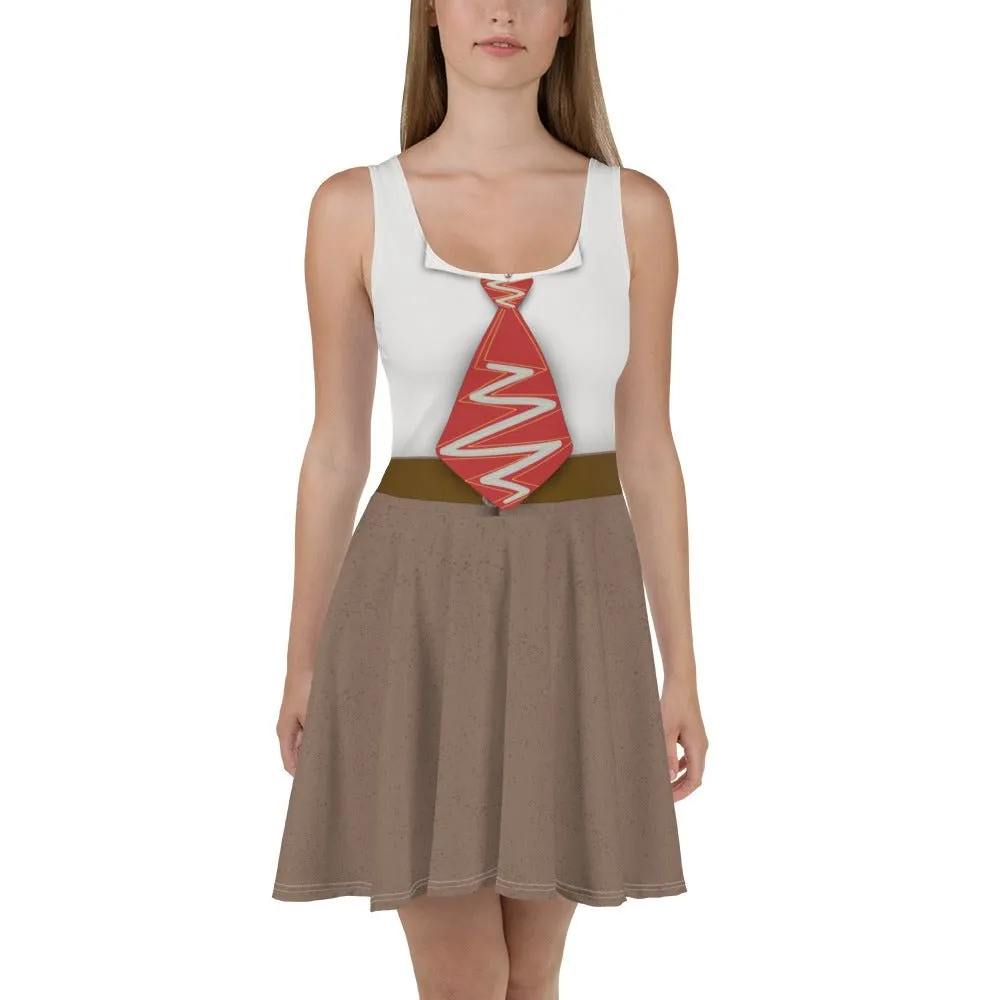 Anger Emotion Skater Dress