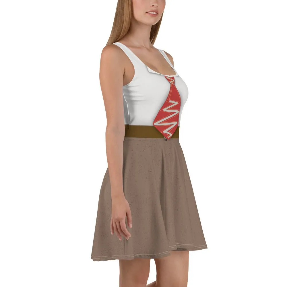 Anger Emotion Skater Dress