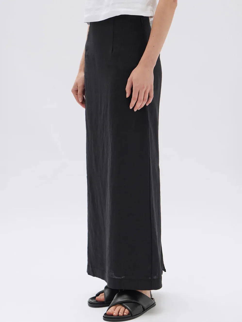 ASSEMBLY LABEL SOLIS LINEN MAXI SKIRT