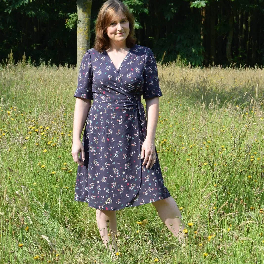 Ava Wrap Dress Sewing Pattern