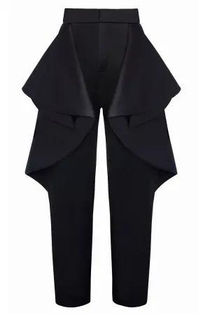 Bonded Satin "Smoulder" Trouser