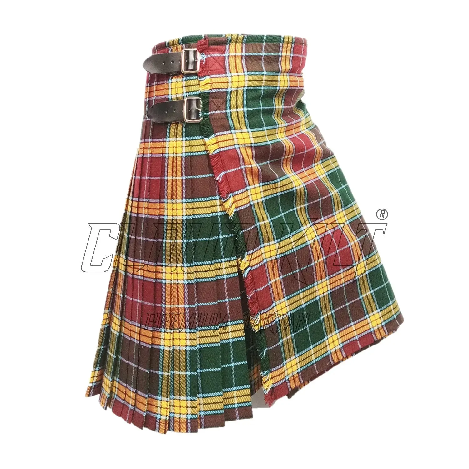 Buchanan Mute Tartan Kilt