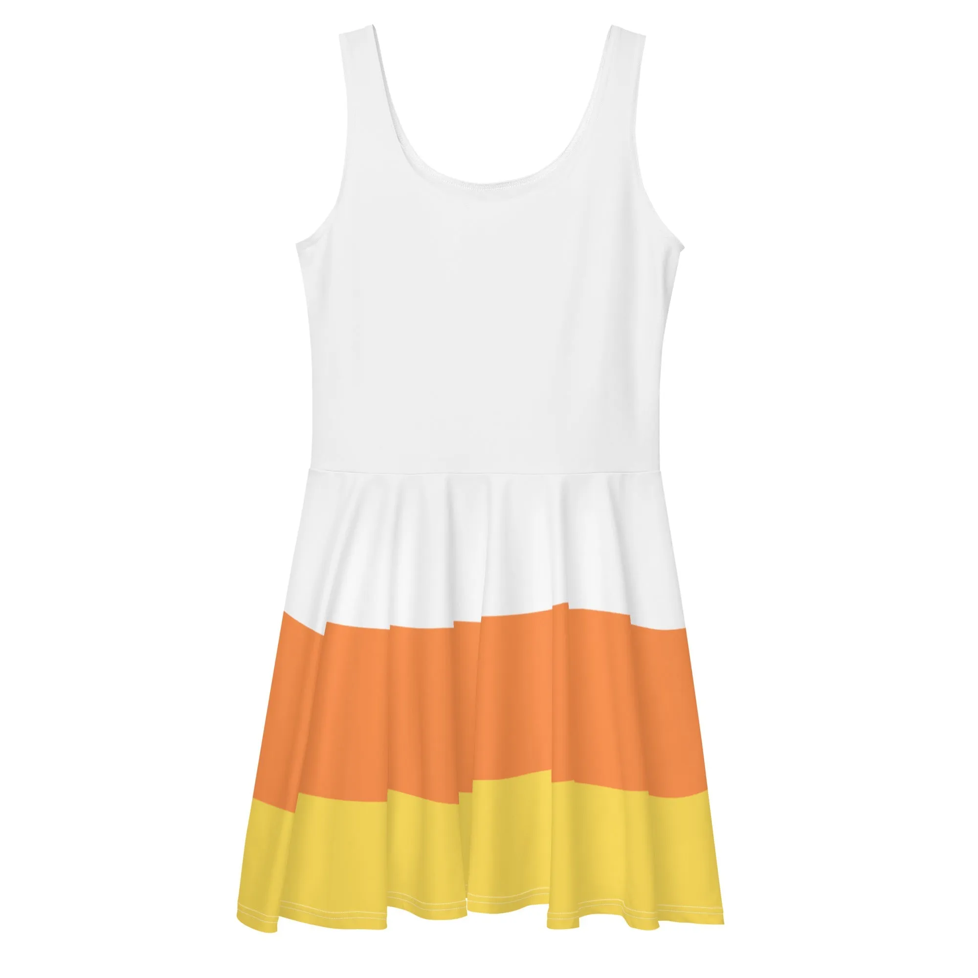 Candy Corn Skater Dress