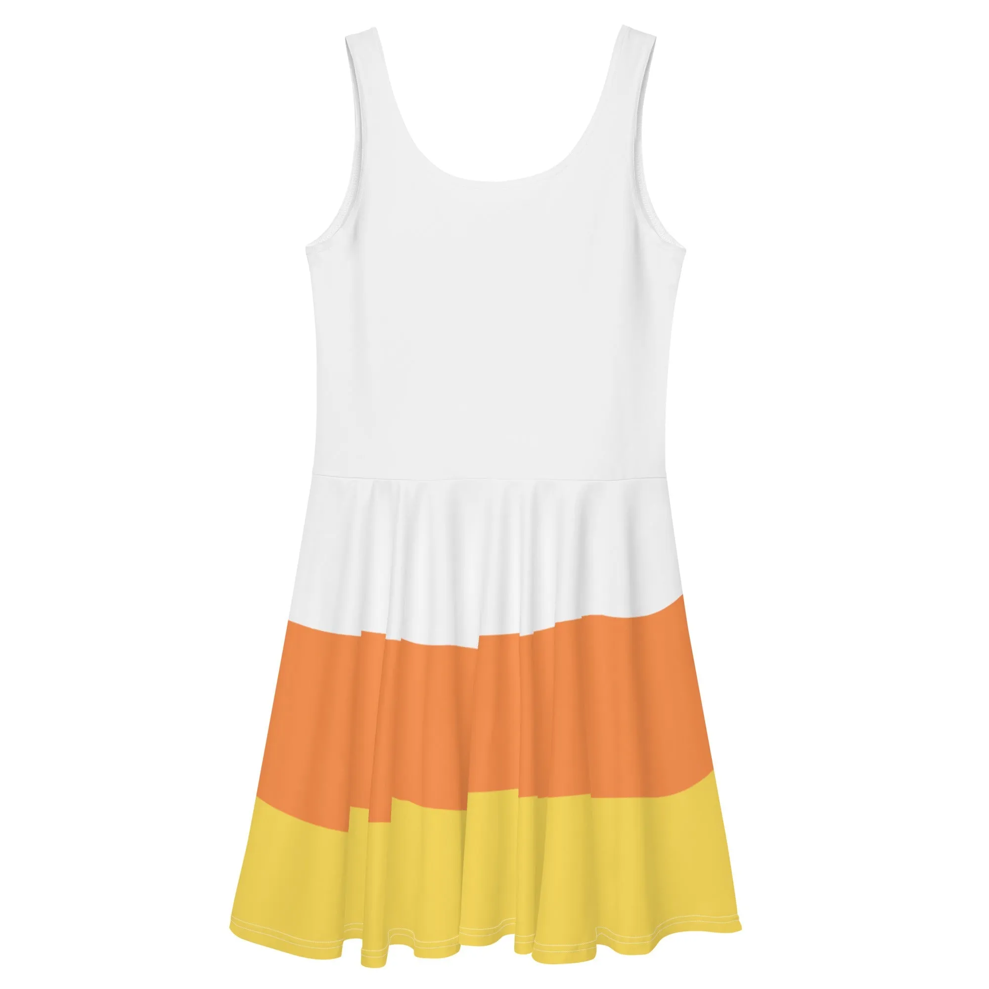 Candy Corn Skater Dress