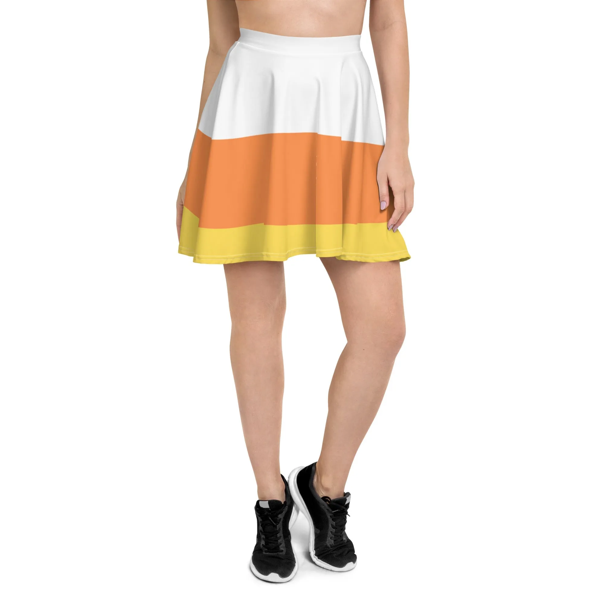 Candy Corn Skater Skirt