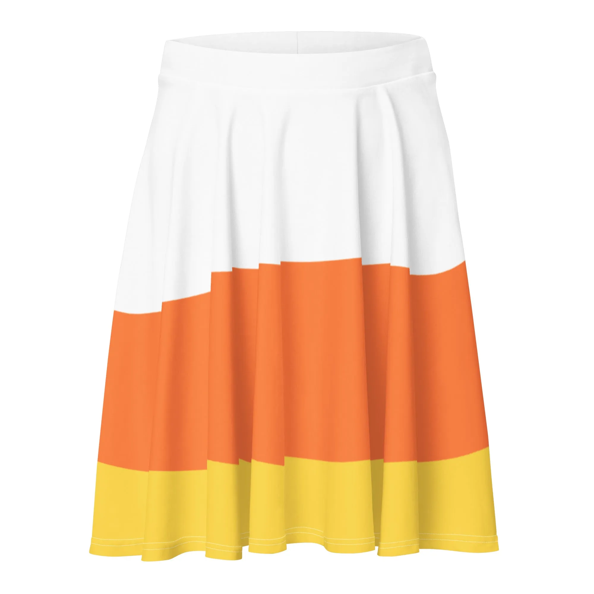 Candy Corn Skater Skirt