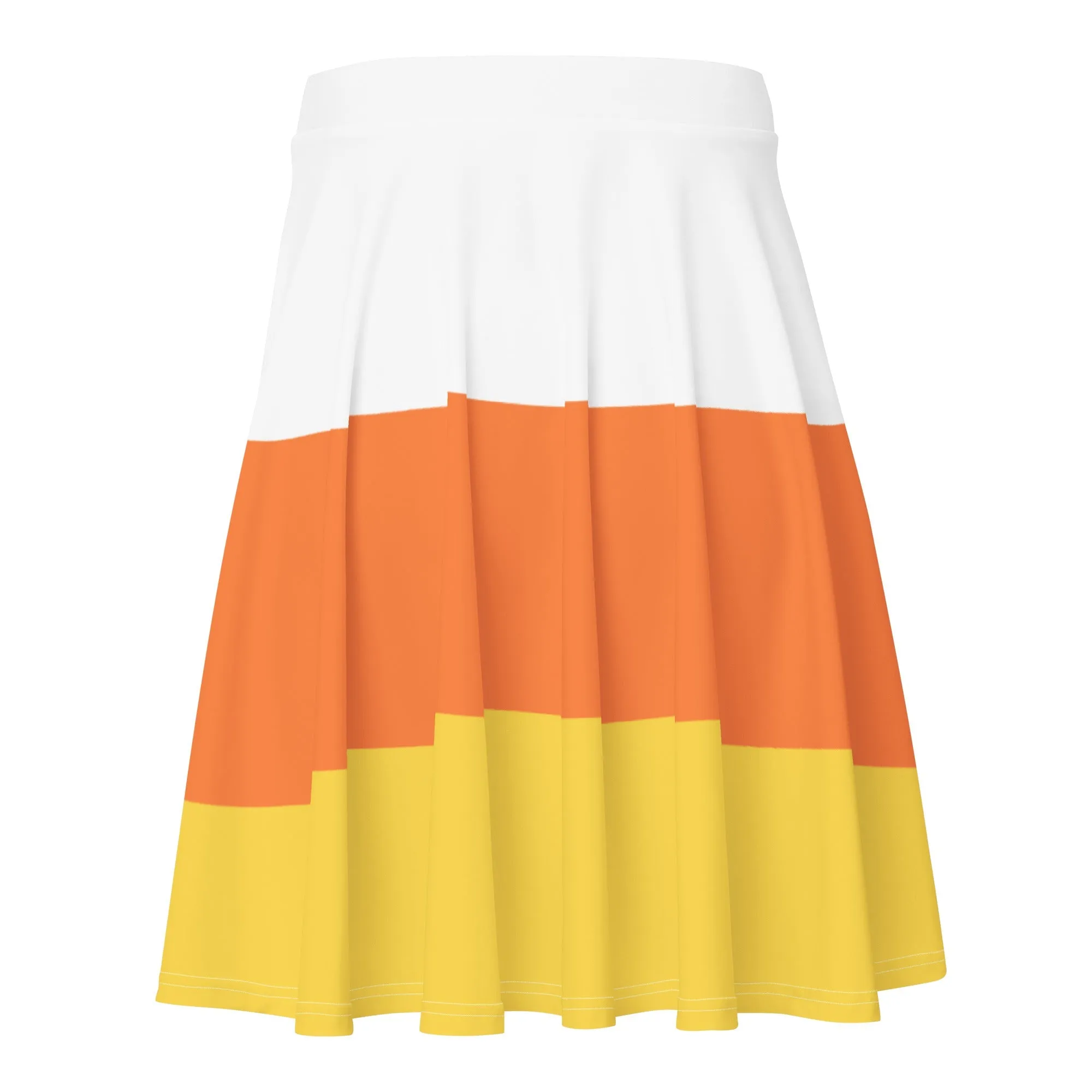 Candy Corn Skater Skirt