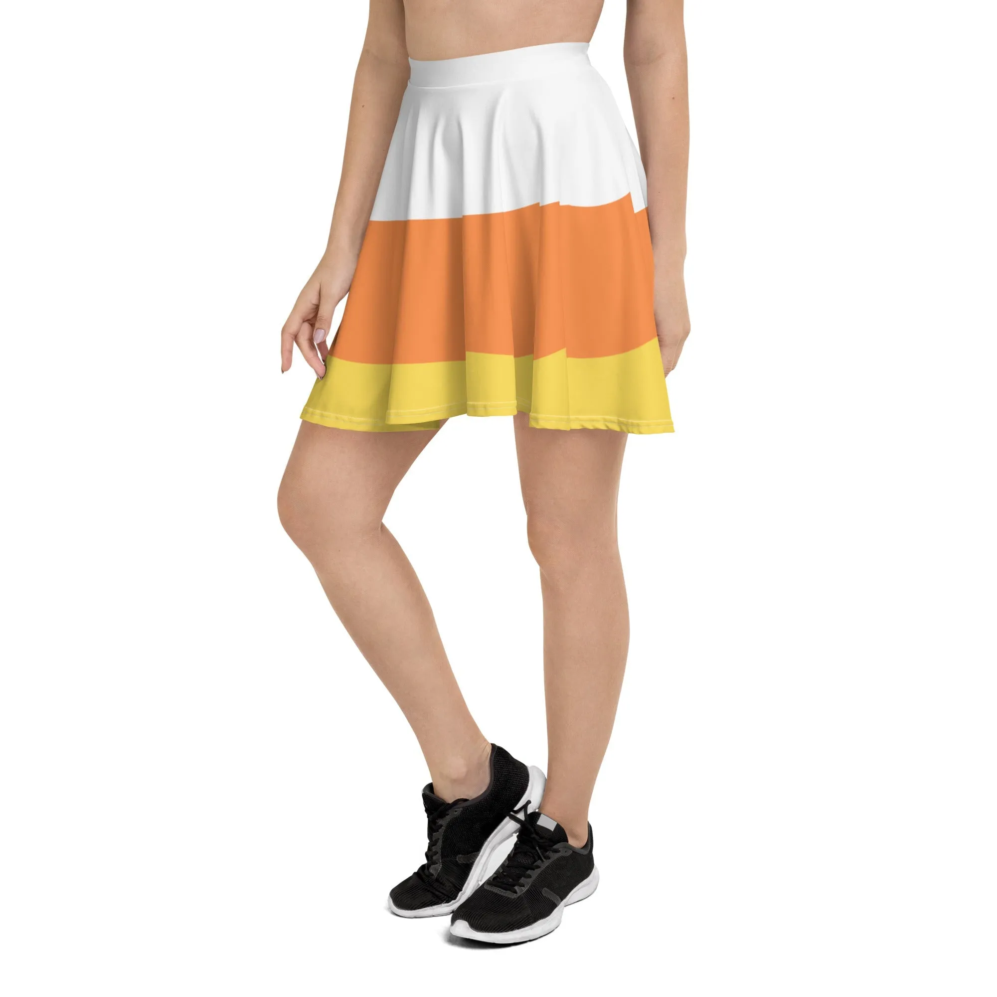 Candy Corn Skater Skirt