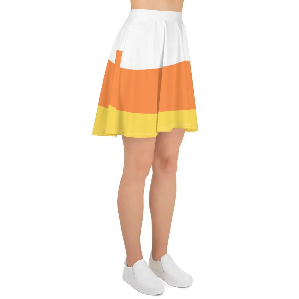 Candy Corn Skater Skirt