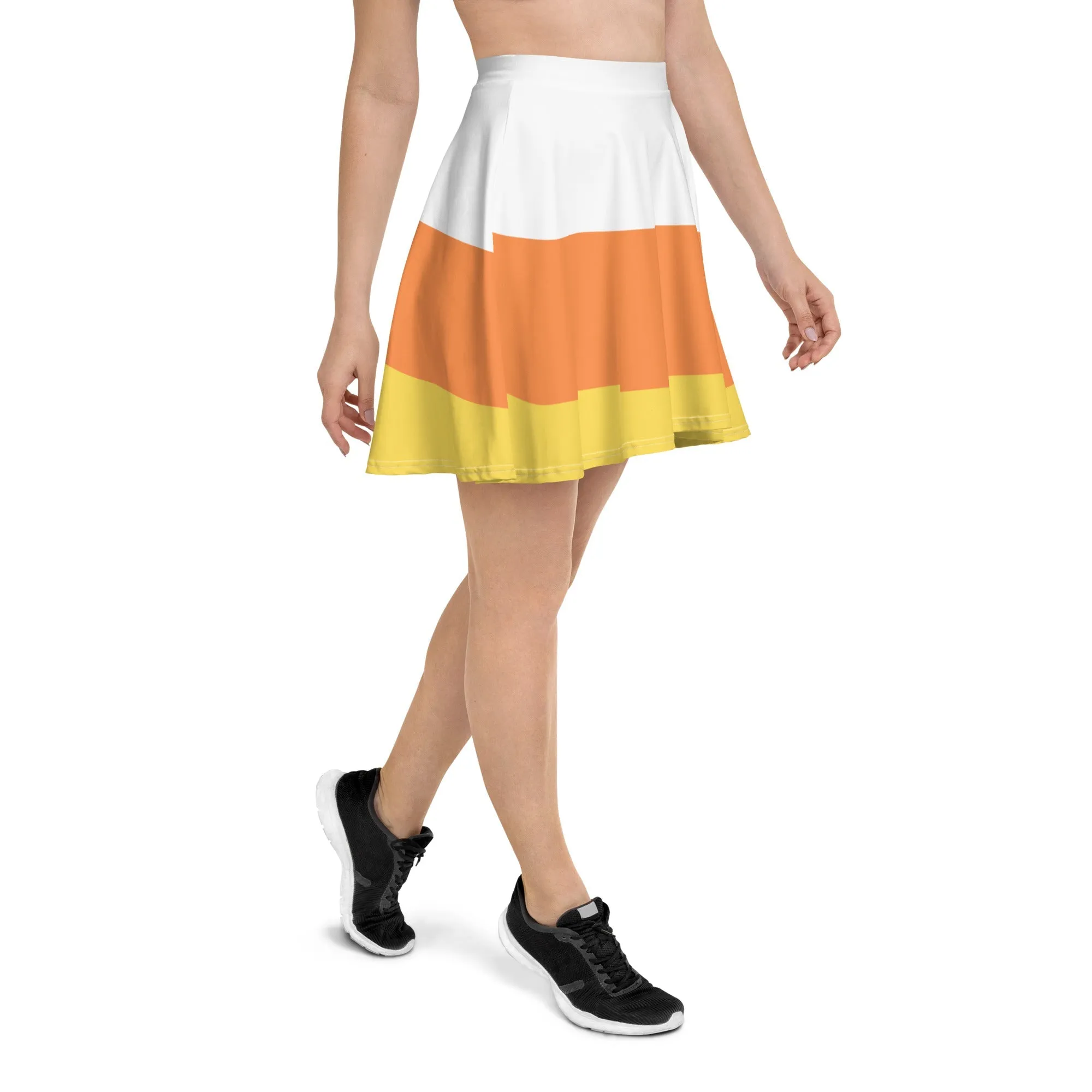 Candy Corn Skater Skirt