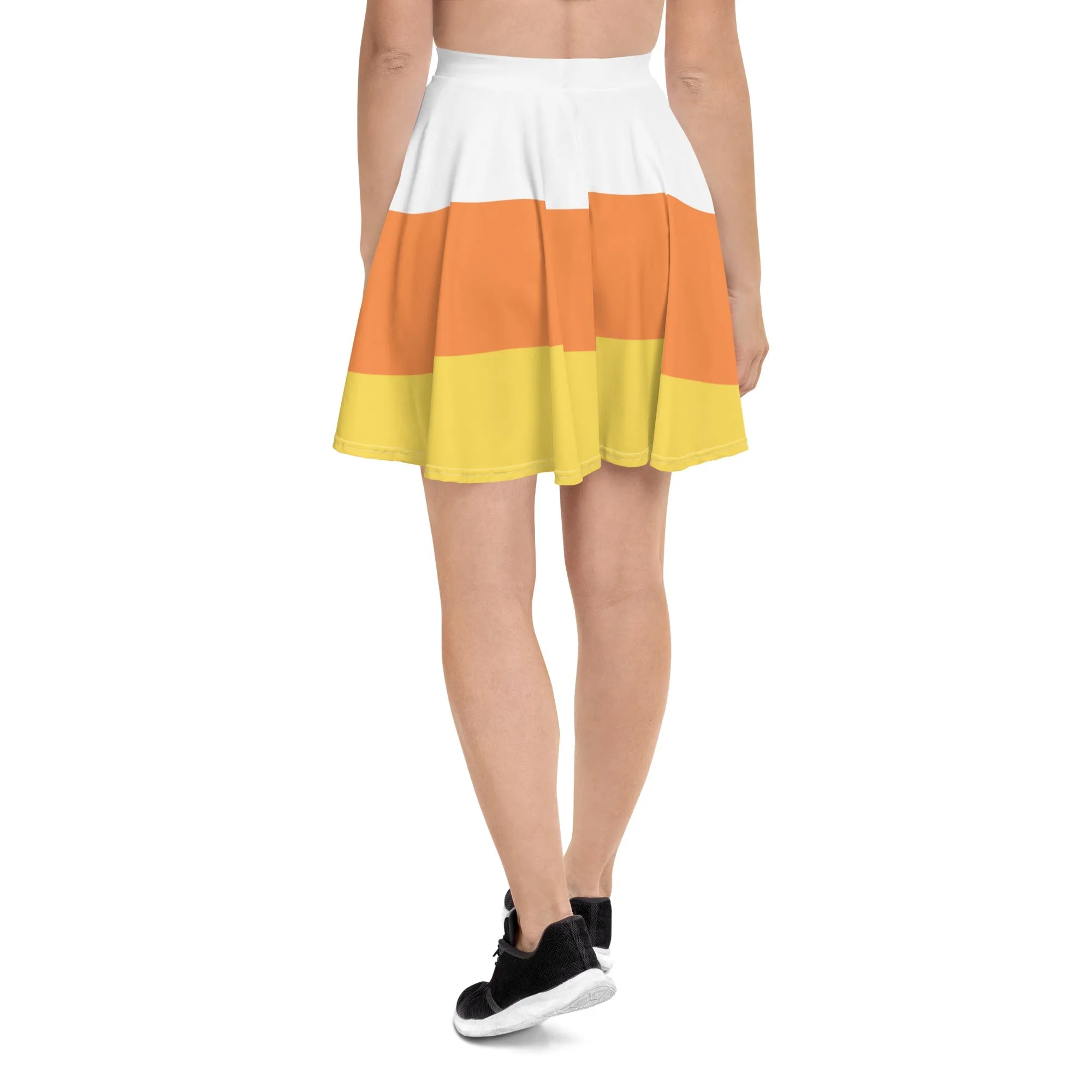 Candy Corn Skater Skirt