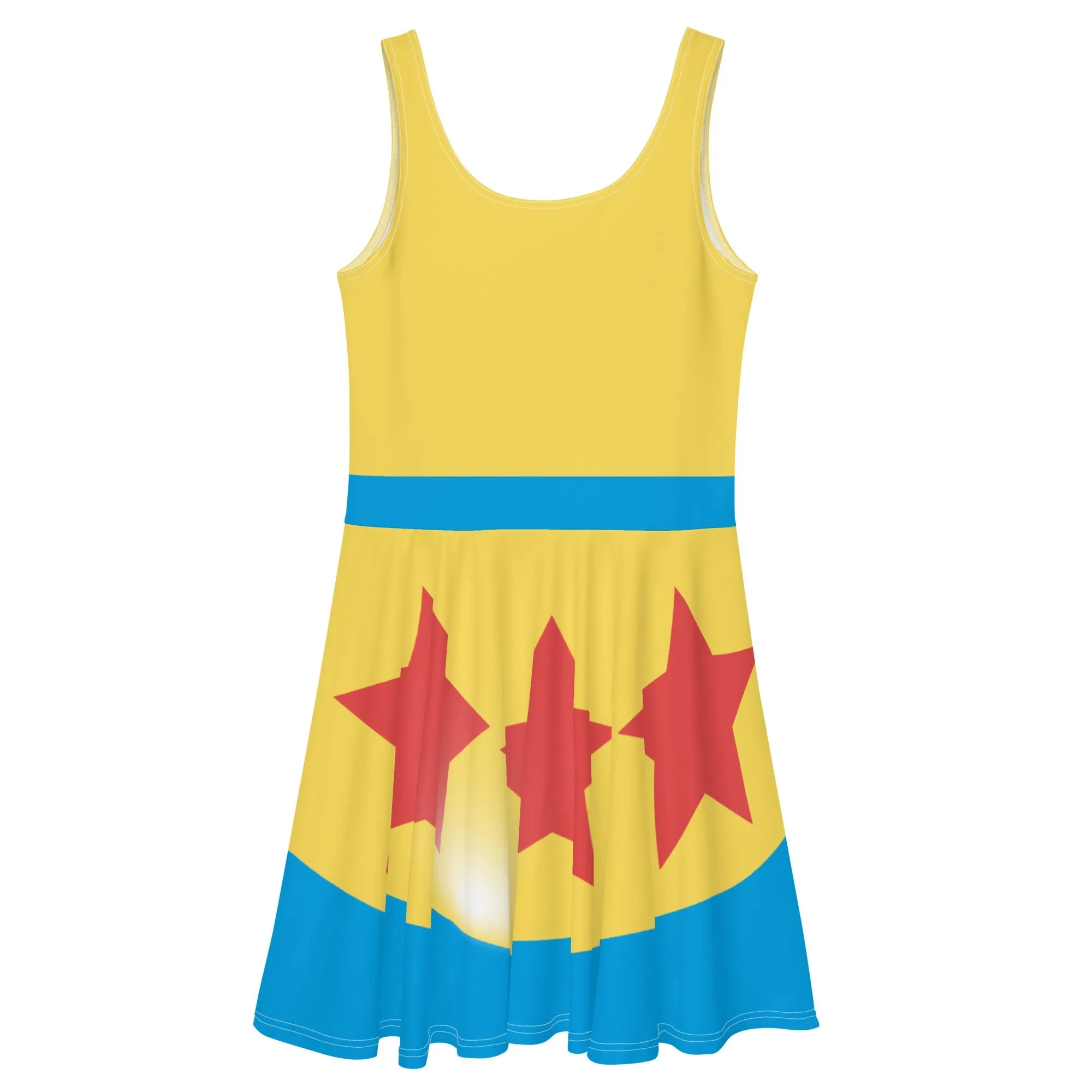 Cartoon Ball Skater Dress