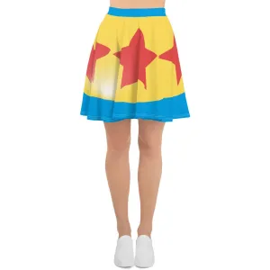 Cartoon Ball Skater Skirt