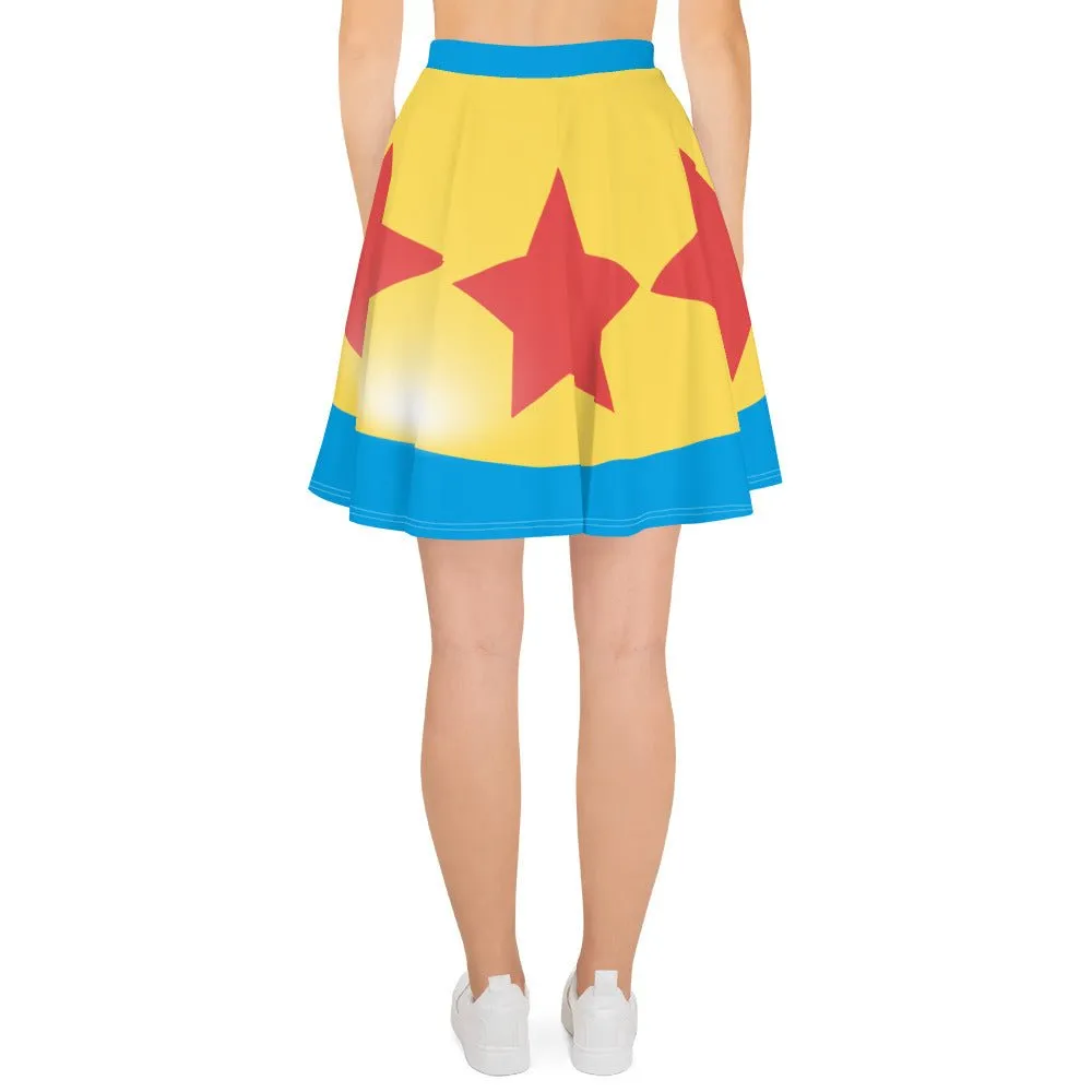 Cartoon Ball Skater Skirt