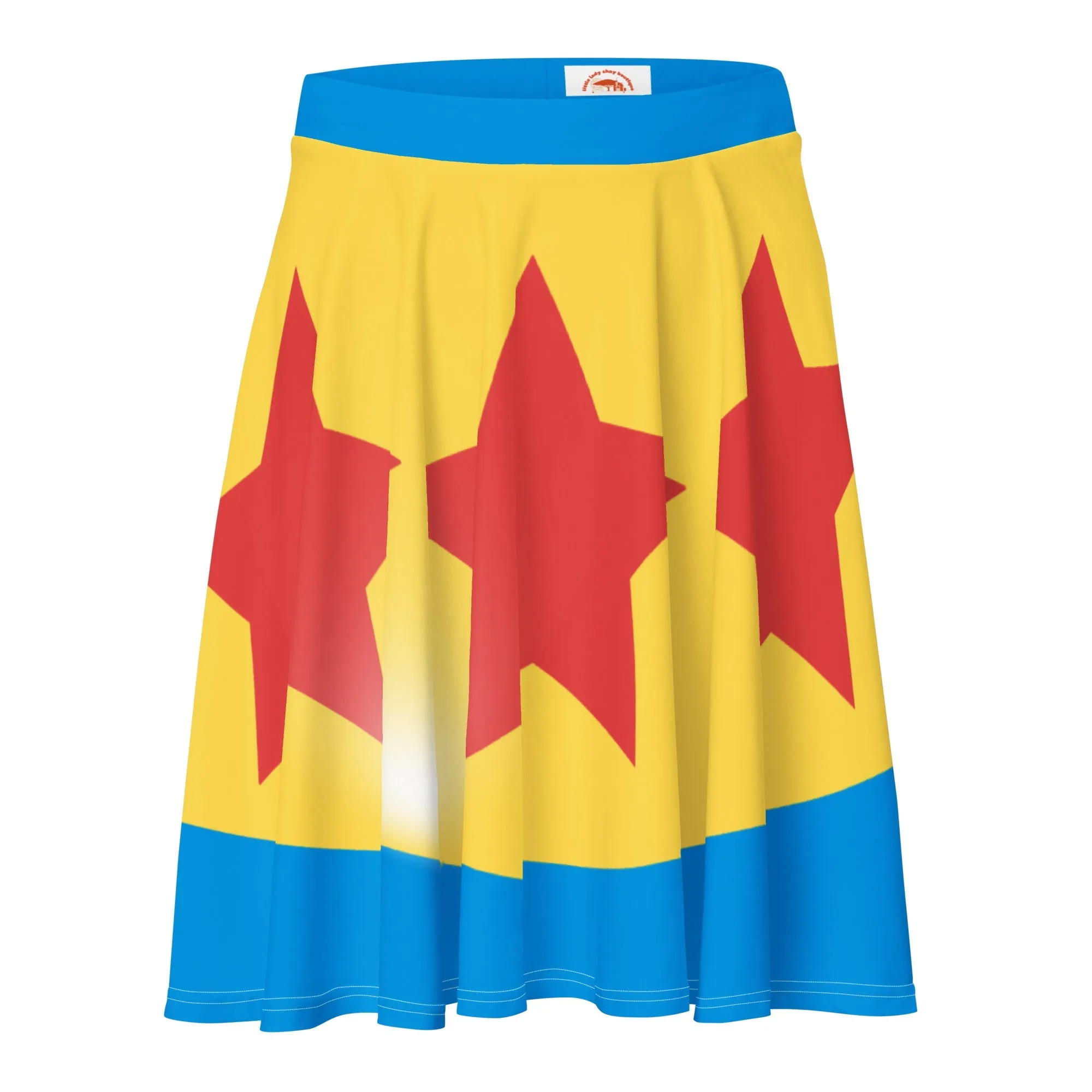 Cartoon Ball Skater Skirt