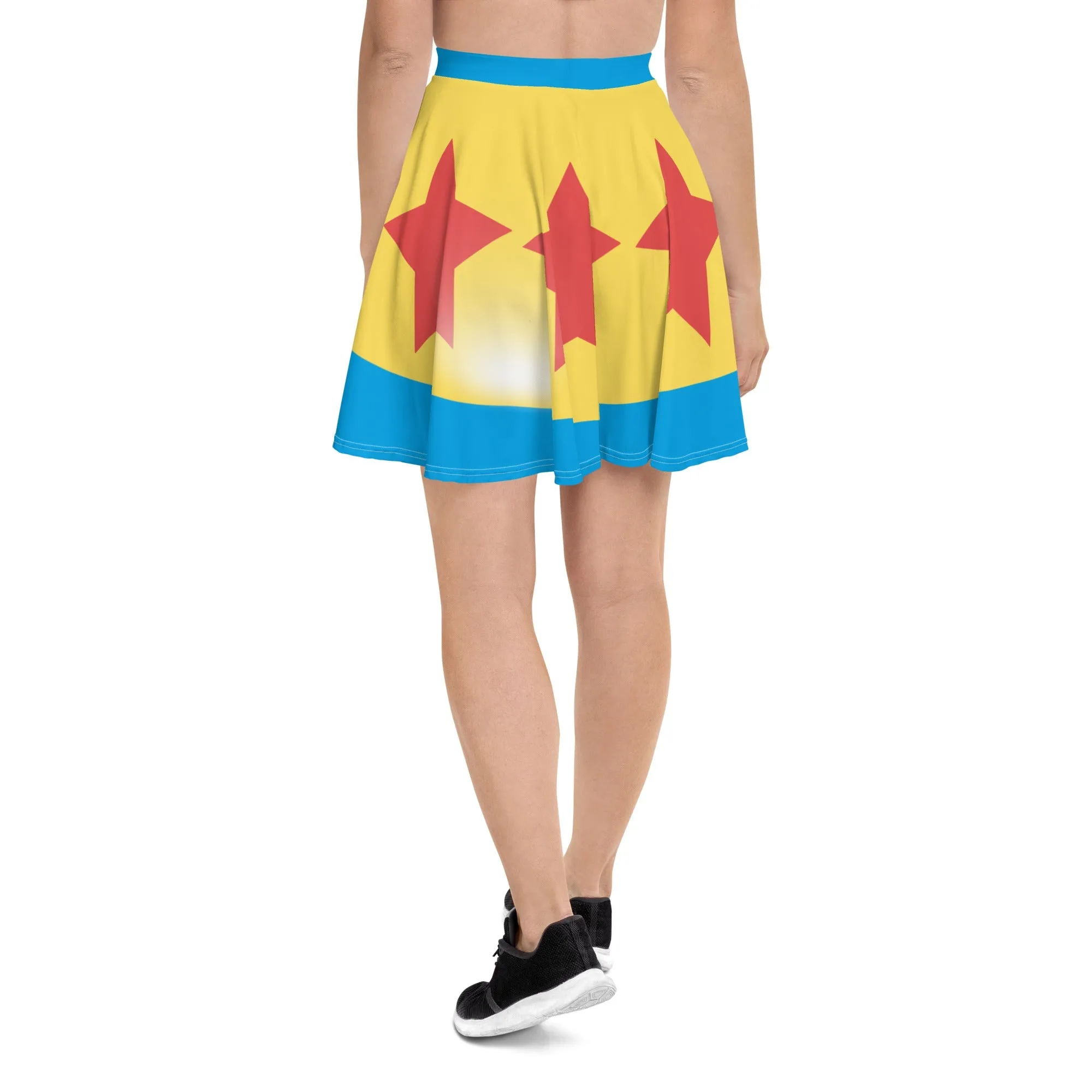 Cartoon Ball Skater Skirt