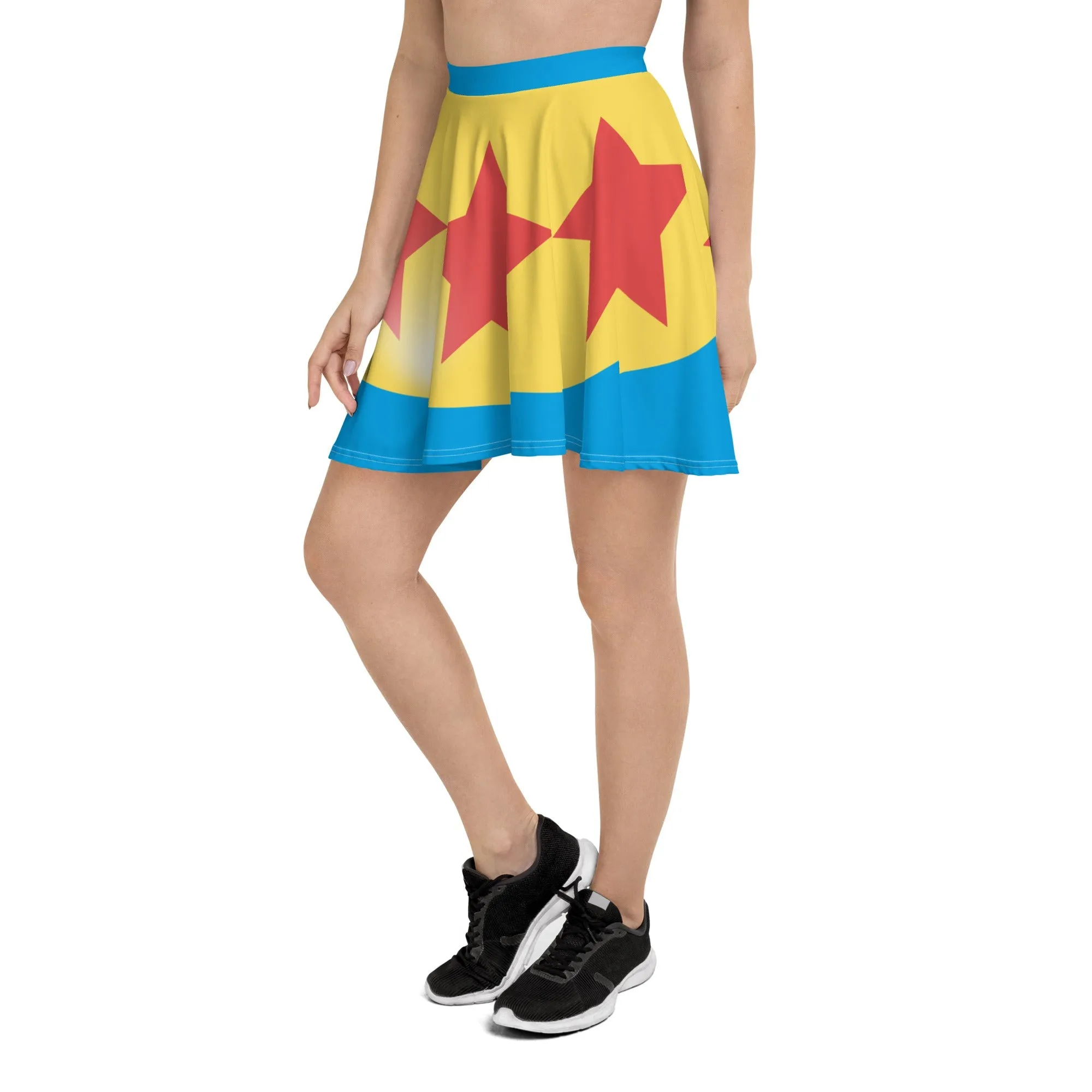 Cartoon Ball Skater Skirt