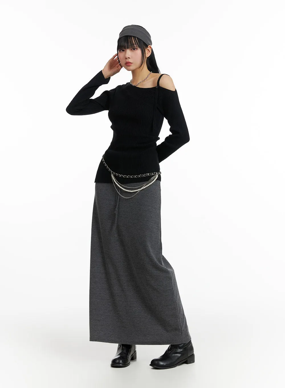 Chain Waist Layered Belt IF402