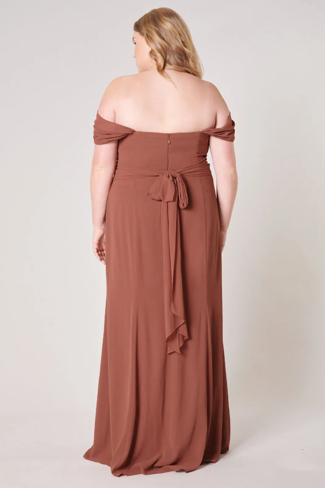 Cherish Semi Sweetheart Convertible Dress Curve