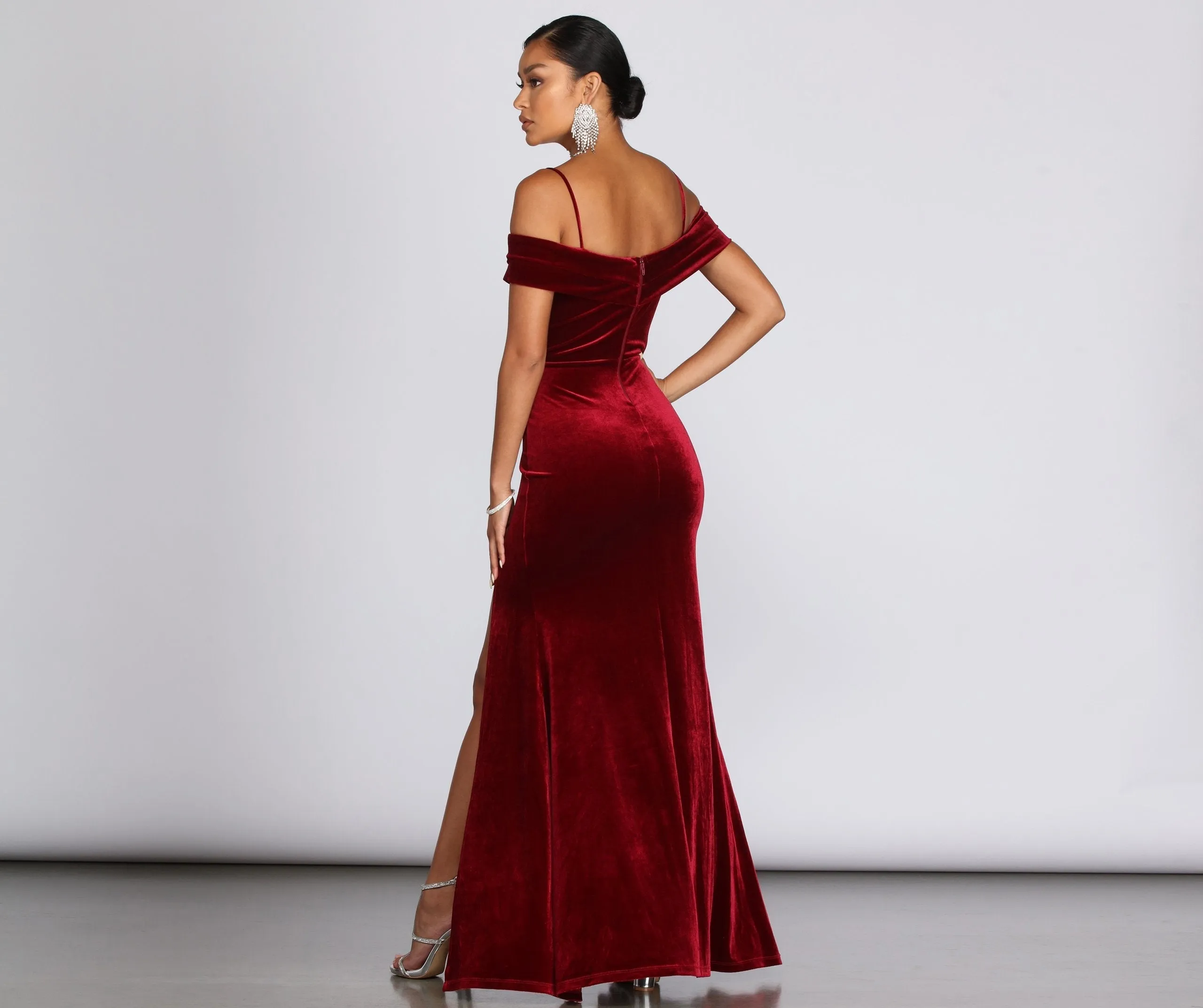 Christiana Velvet Formal Dress