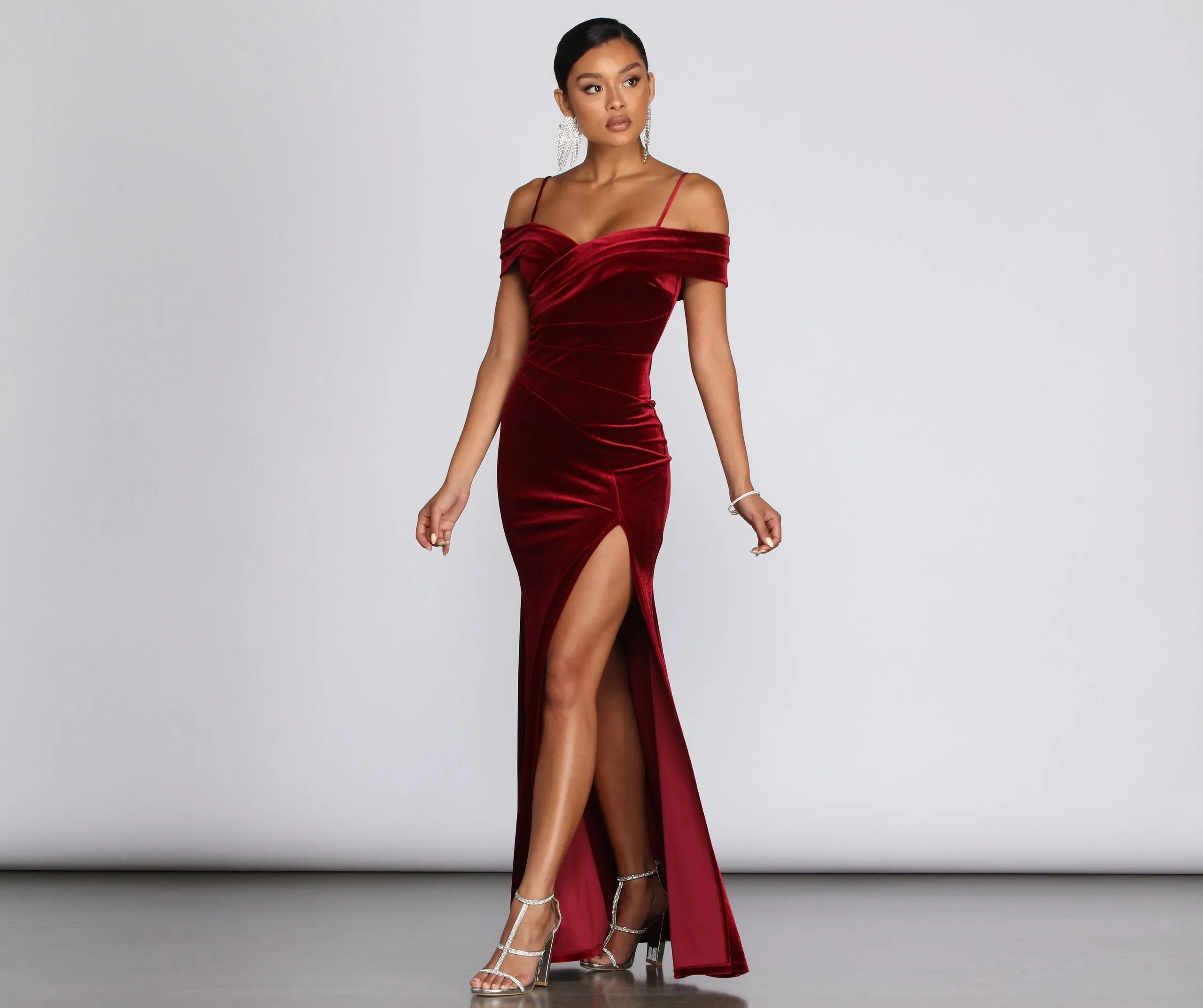 Christiana Velvet Formal Dress