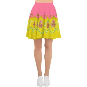 Christmas Duck Skater Skirt