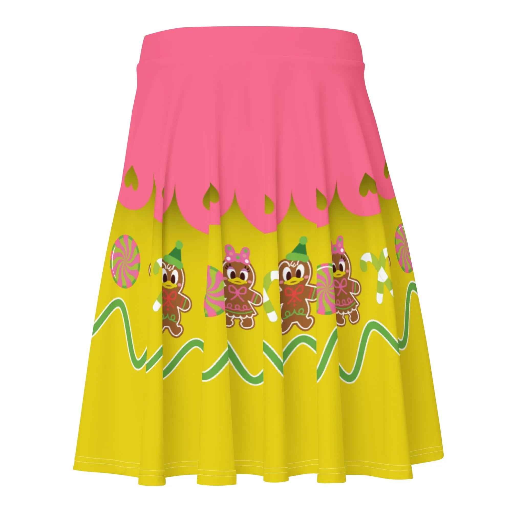 Christmas Duck Skater Skirt