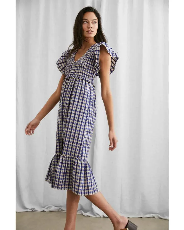 Clementine Lagos Plaid Dress