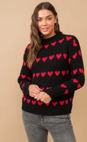 Cozy Co I Heart You Sweater