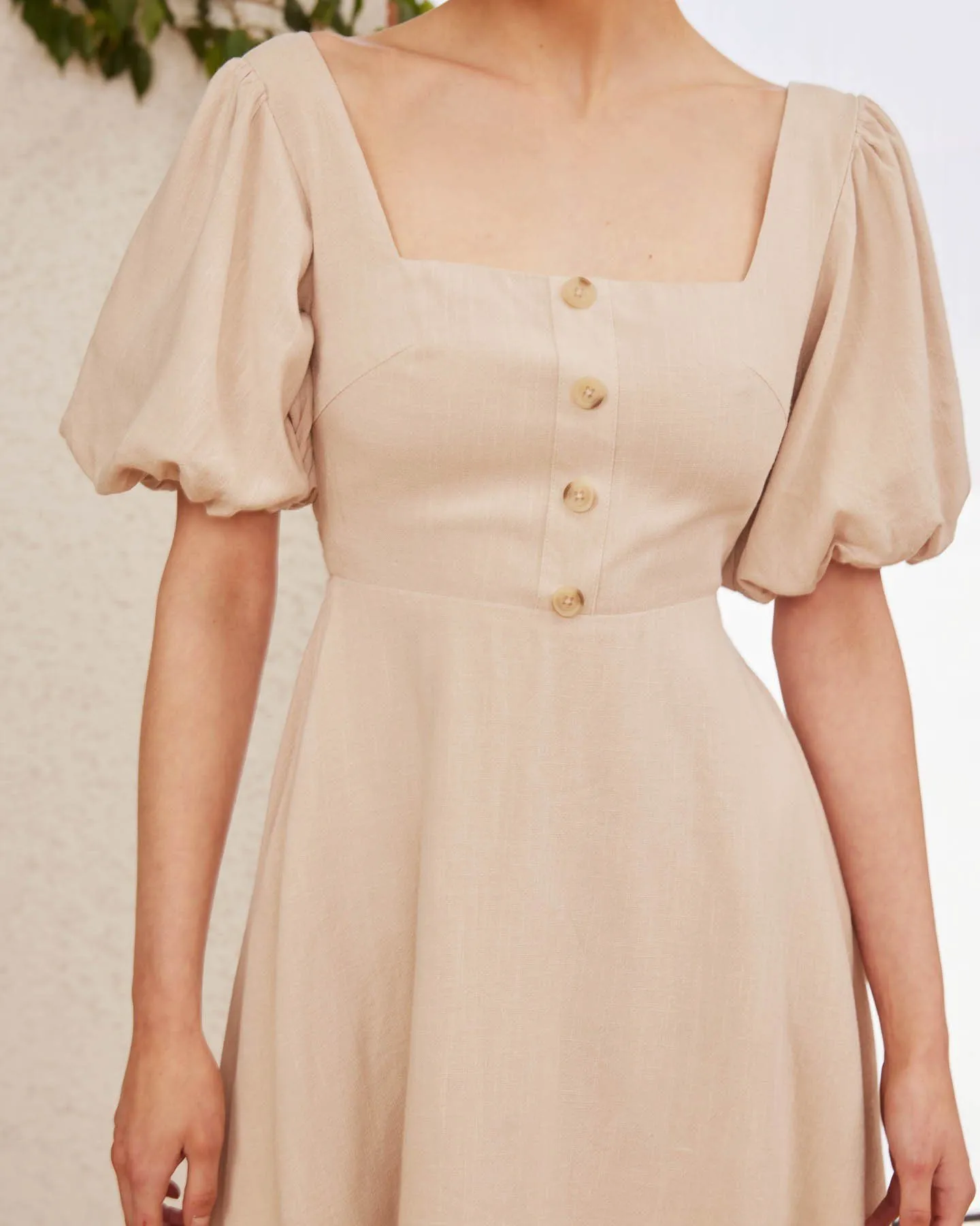 Eden Dress - Beige