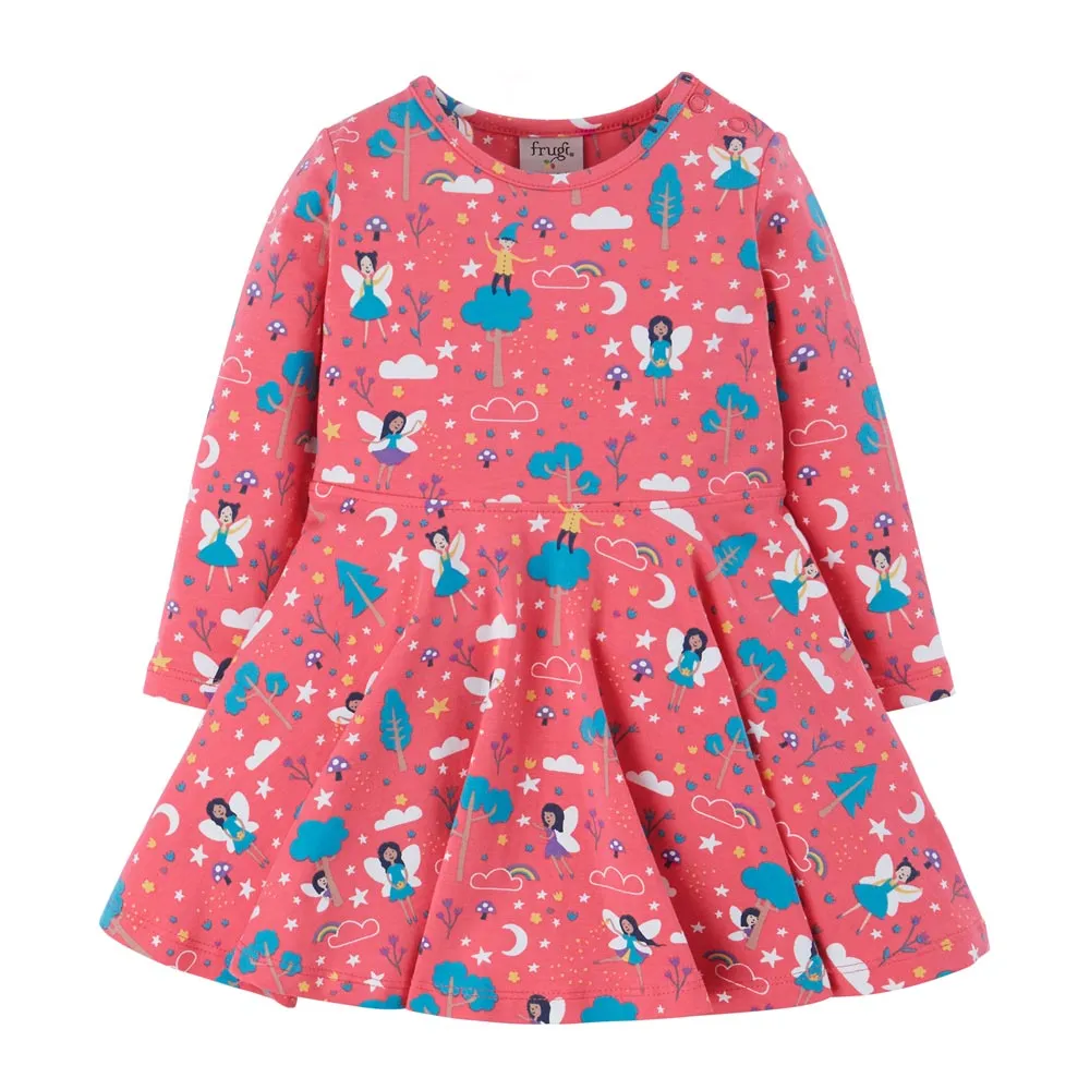 Frugi Piskie Magic Sofia Skater Dress