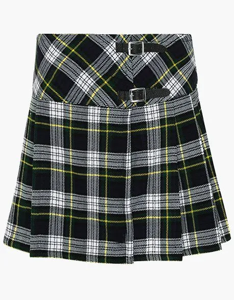 GORDON TARTAN MINI KILT SKIRT FOR LADIES