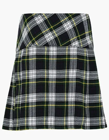 GORDON TARTAN MINI KILT SKIRT FOR LADIES