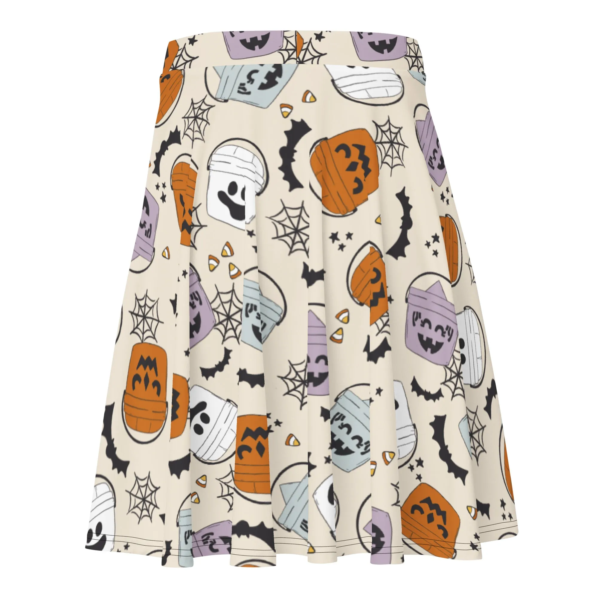 Halloween Treat Bucket Skater Skirt- Brittany Frost Designs