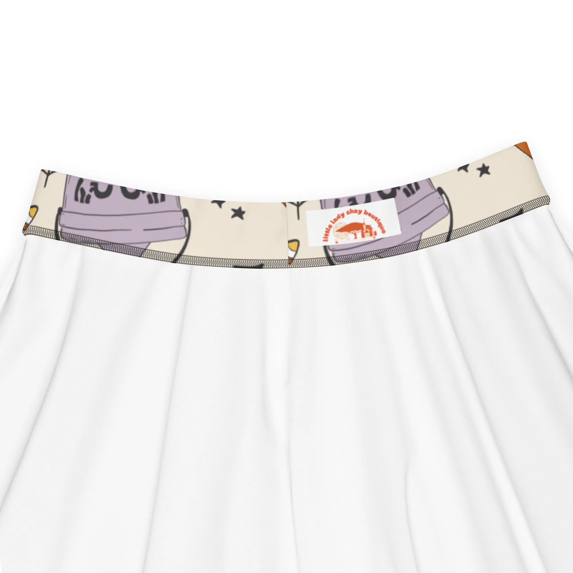 Halloween Treat Bucket Skater Skirt- Brittany Frost Designs