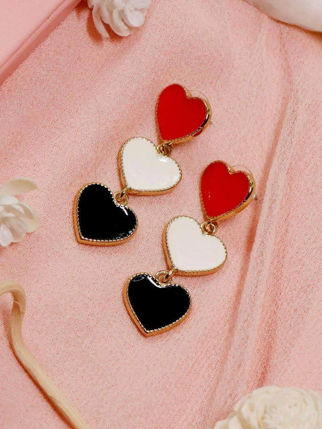 Heart Heart Earrings