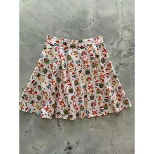 Holiday Cats Skater Skirt