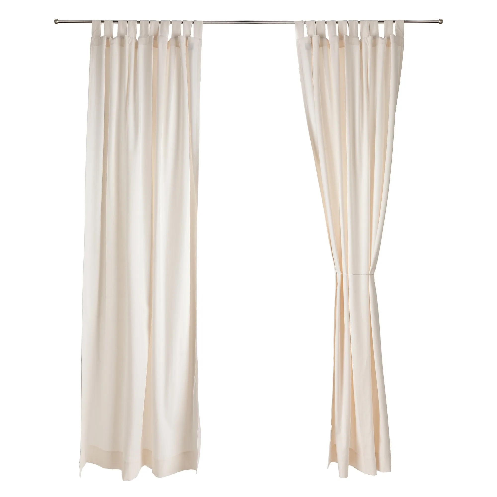 Largo Curtain Set [Natural white]