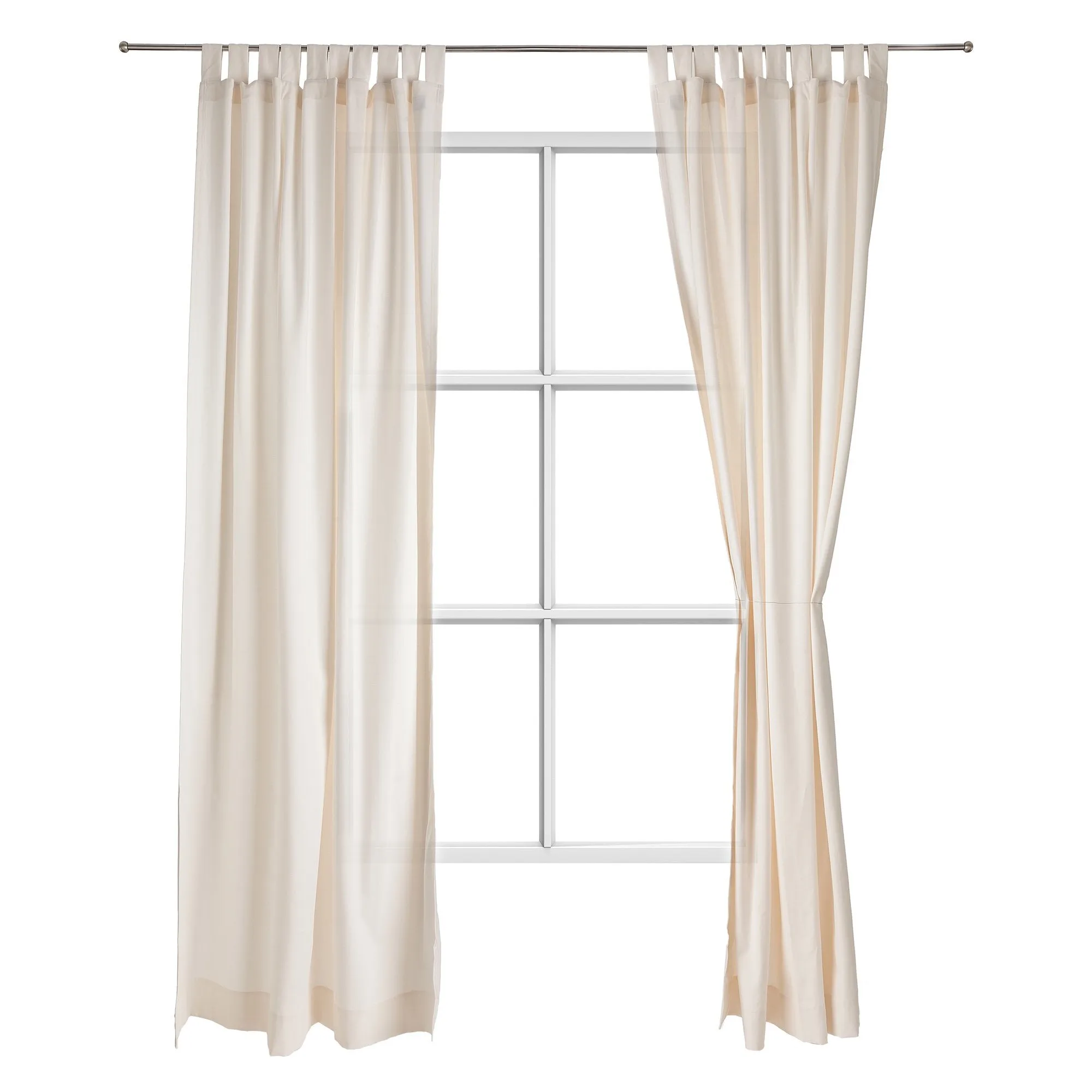 Largo Curtain Set [Natural white]