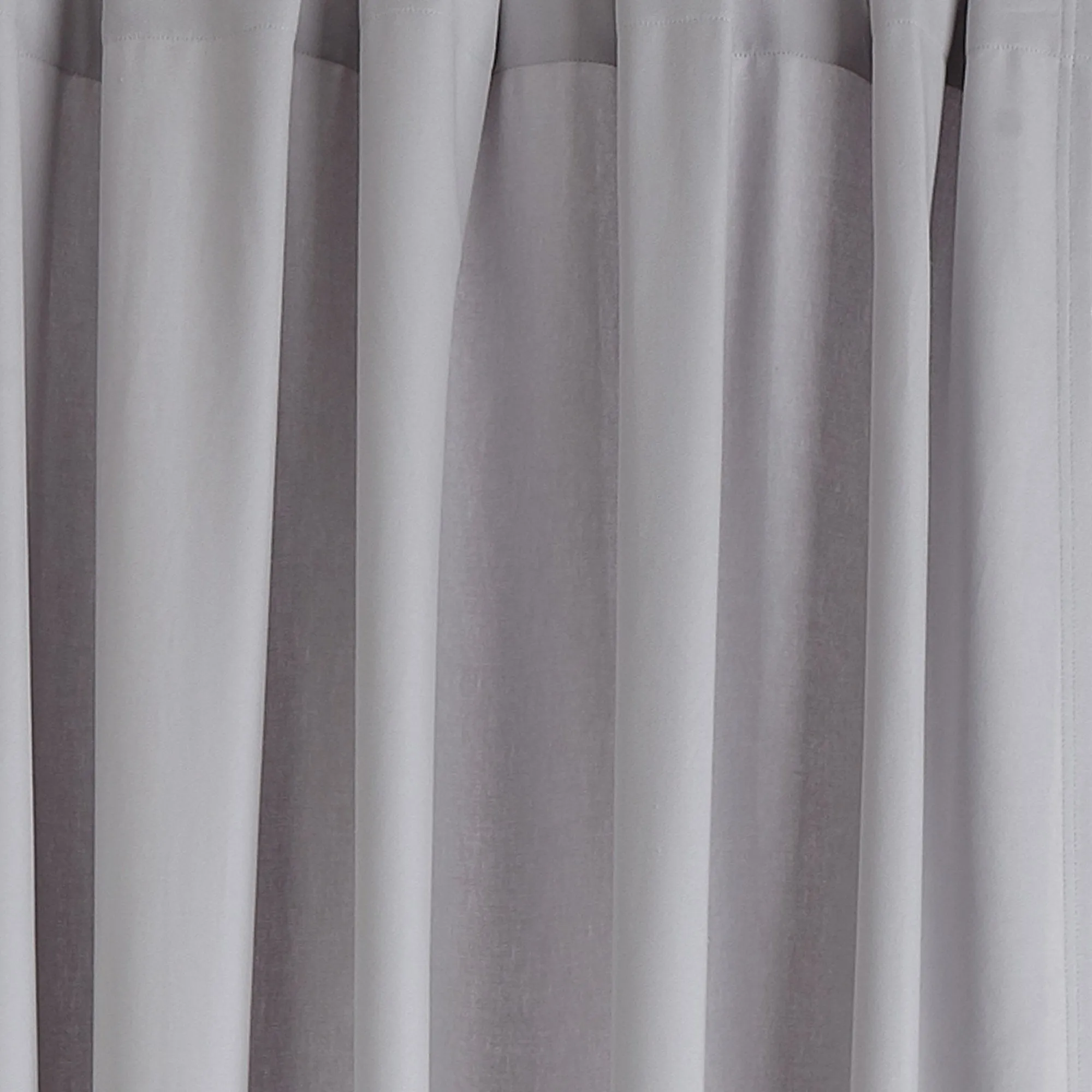 Largo Curtain Set [Silver grey]