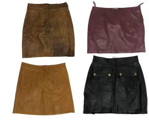 Leather Luxe: Y2K Mini Skirt 🌟👗 (S-273)