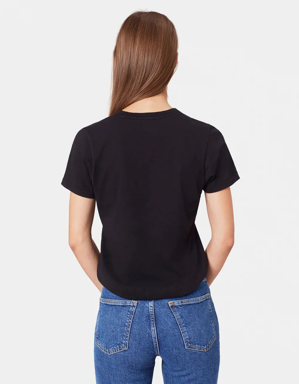 Light Organic Tee Deep Black