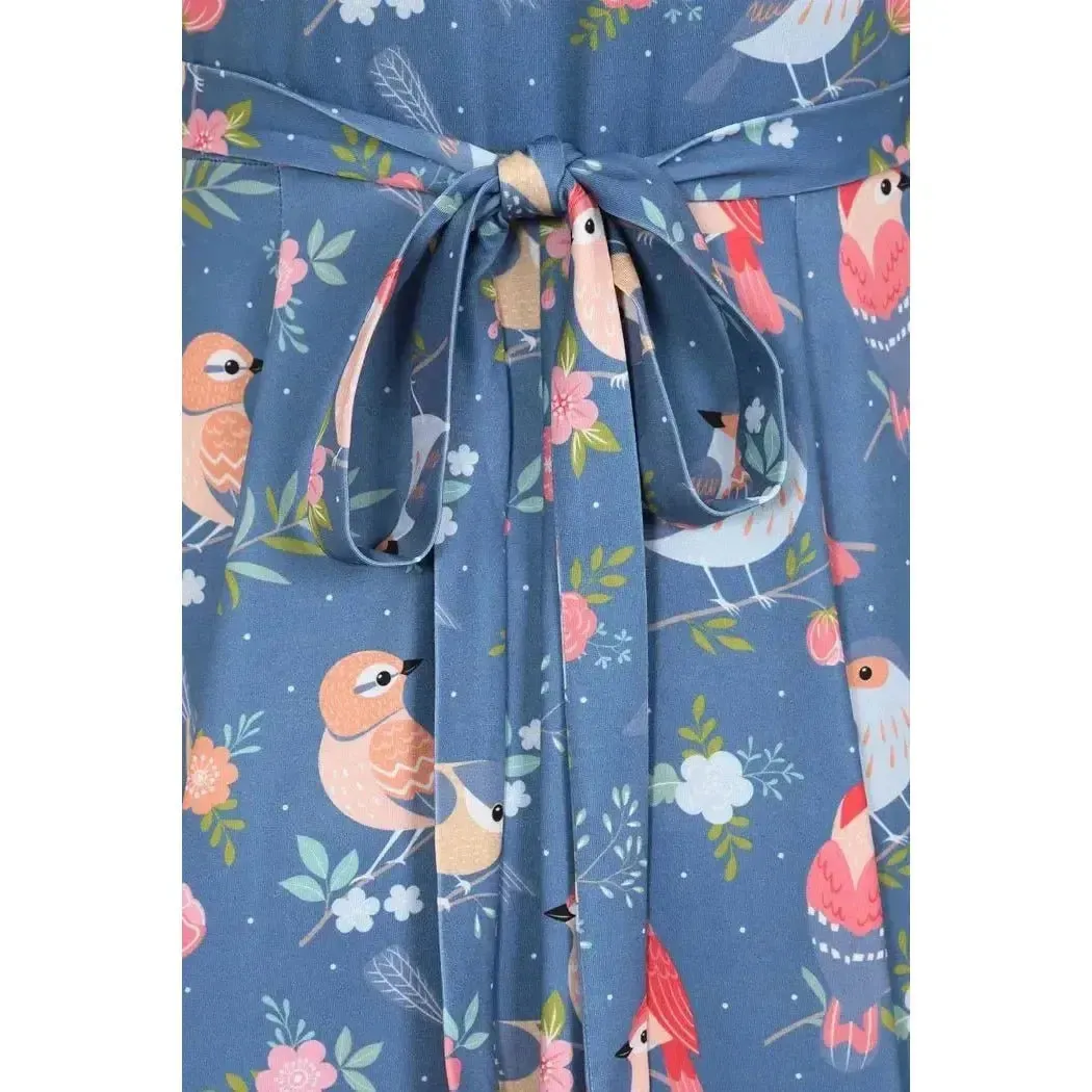 Lyra Dress - Spring Birds