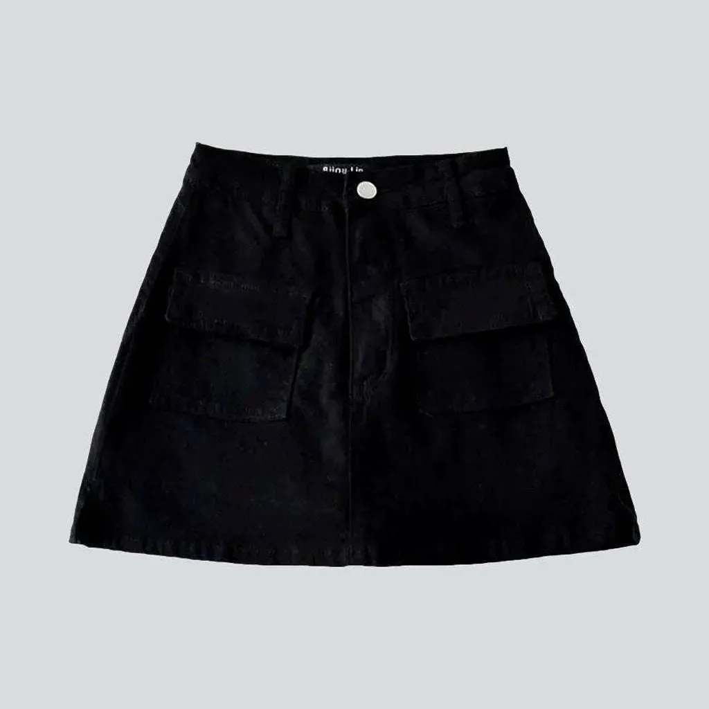 Mini street women's jean skort