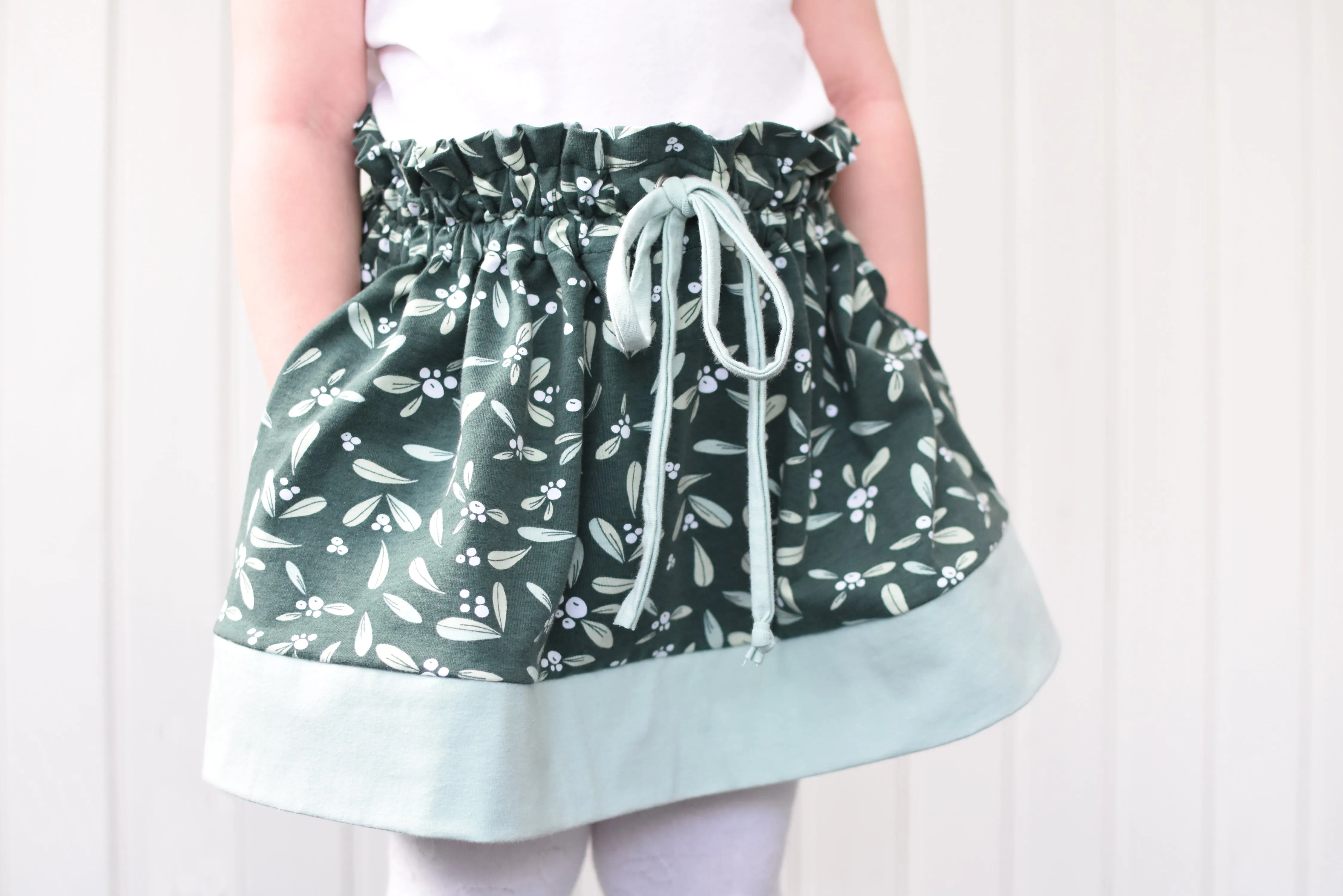 Molly skirt with waist ruffle