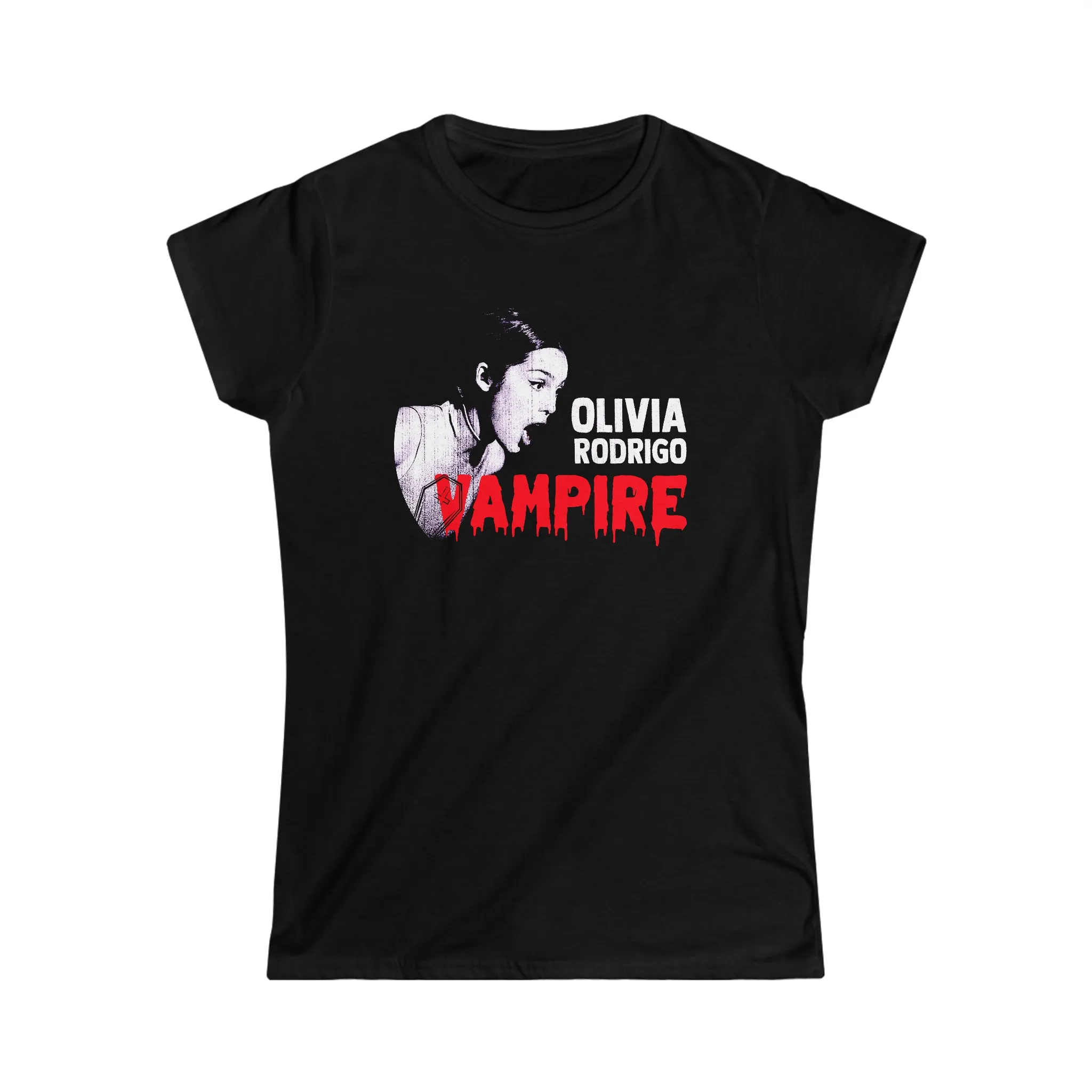 Olivia Rodrigo Vampire GUTS Album Womens Tshirt