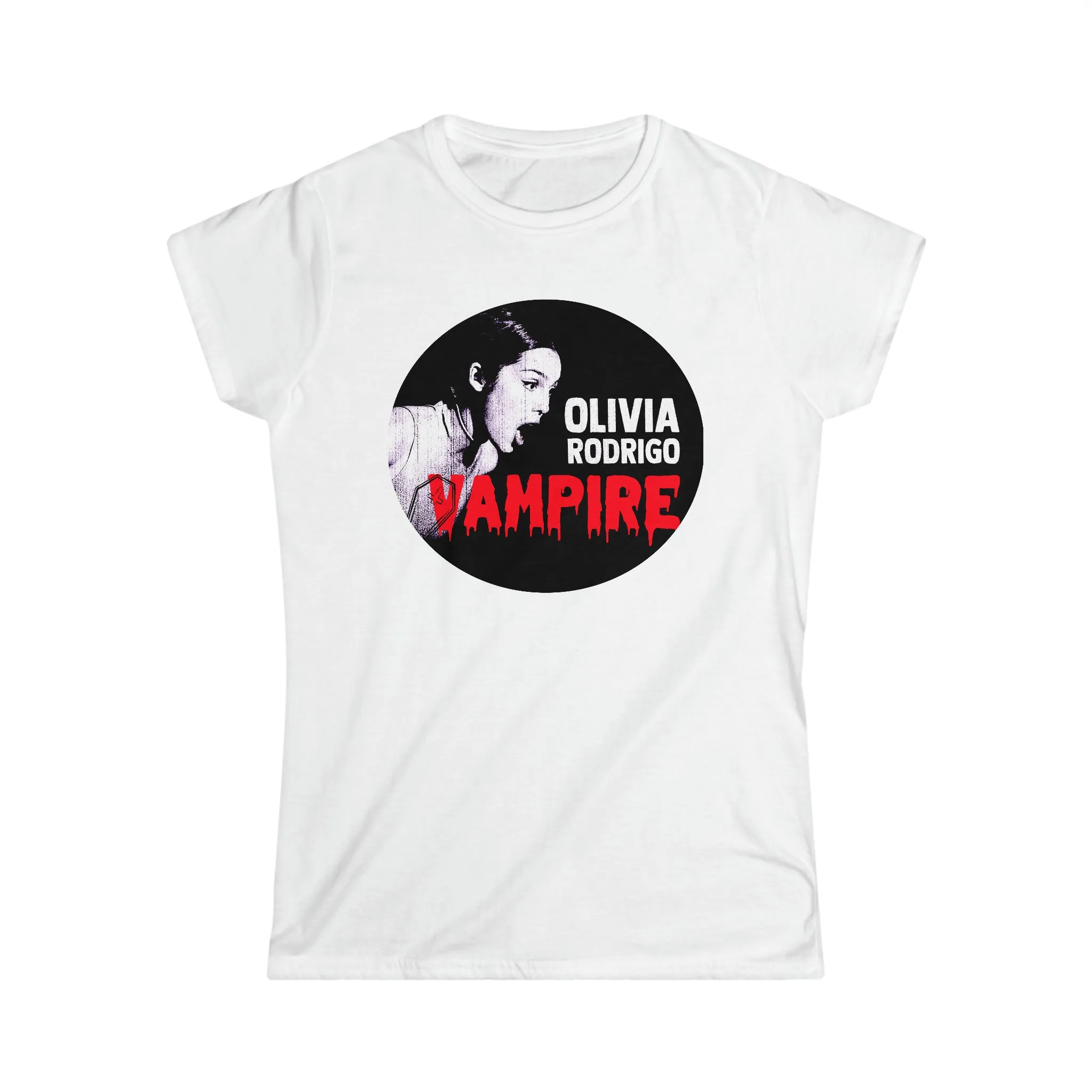 Olivia Rodrigo Vampire GUTS Album Womens Tshirt